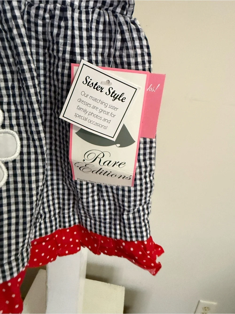NWT Rare Editions Ladybug Sundress & Diaper Cover